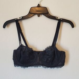 Lacy Audrn Black Bra